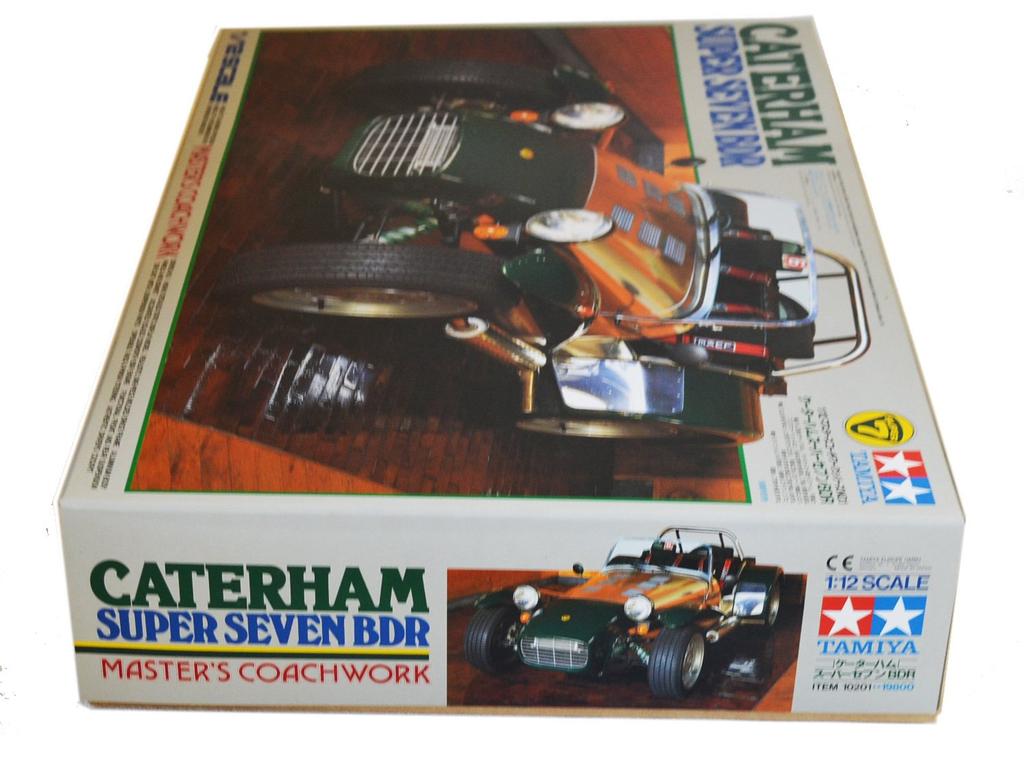 Tamiya Серия Masters Coachwork Caterham Super Seven Пластиковая модель 10201 1/12 №01