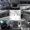 Для Toyota Tacoma 2012 2013 2014 2015 аксессуары для стайлинга автомобиля внутренняя отделка из углеродного волокна защитная