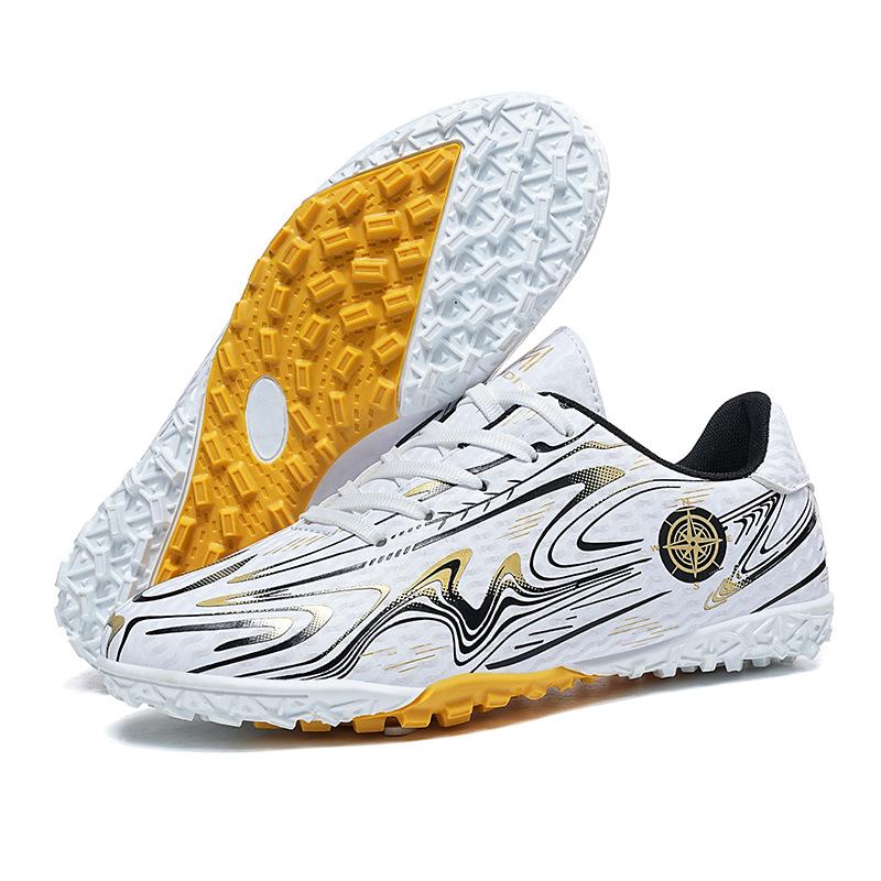 Детские футбольные бутсы с длинным штапелем плоского размера для мужчин, уличная обувь для учащихся начальной и средней школы со сломанными ногтями, молодежная спортивная обувь