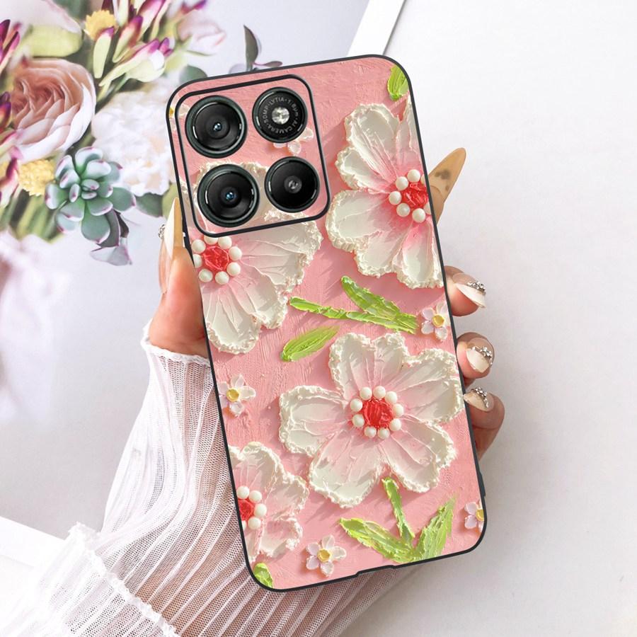 Casing For Motorola Moto G67 Power Aesthetic Cartoons Soft silicone Phone Case Back Cover for MotoG57 Power G 67 Power TPU Shell