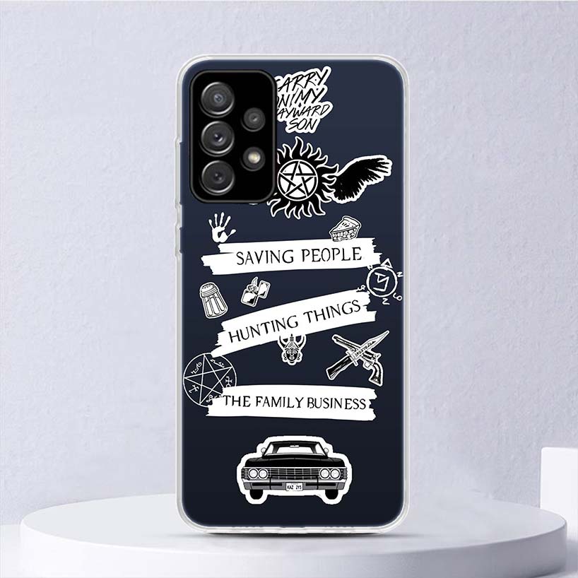 Babaite Supernatural SPN Dean And Sam Soft Case For Samsung Galaxy A17 A16 A26 A36 A56 A15 A14 A13 A55 A54 A53 Phone Cover A25 A