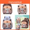 Children Themed Capybara Backpack Breathable Lightweight Cute Cartoon Schoolbag