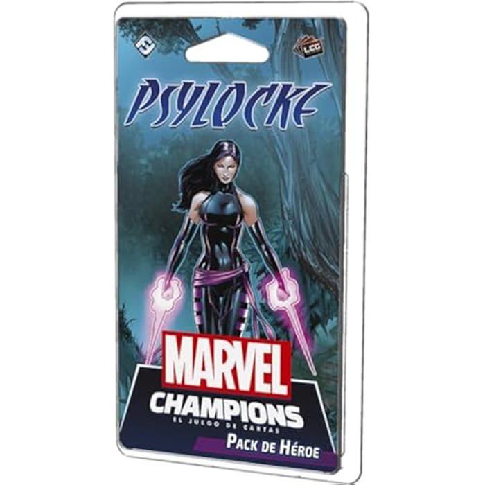 Extension héros - fantasy flight games - psylocke - 60 cartes - compatible marvel champions - espagnol