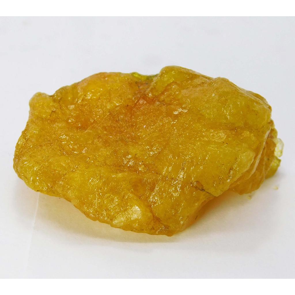CERTIFIED Natural Yellow Sapphire 88 Ct Earth Mined Uncut Rough Loose Gemstone