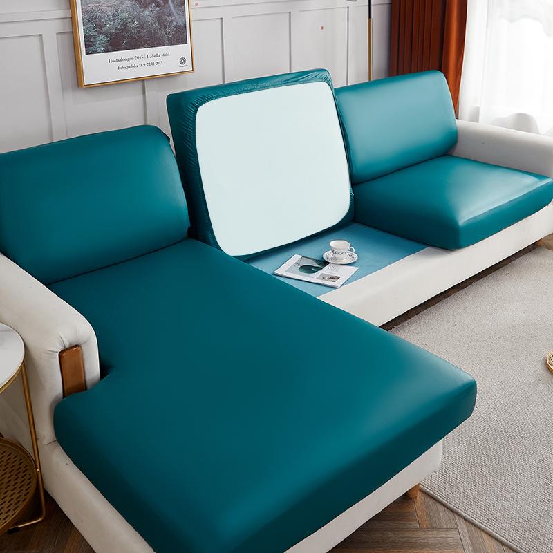 Водонепроницаемые эластичные чехлы на сиденье дивана из полиуретана, чехол-накидка для защиты мебели на диван-двухместный, диван, для замены сиденья, для гостиной