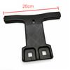 1 Pcs Car Bumper Grill Support Bracket Retainer Radiator For Benz C Class W204 C300 C350 2048850136 2008-2011 Black ABS