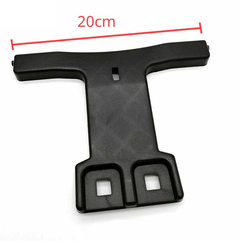 1 Pcs Car Bumper Grill Support Bracket Retainer Radiator For Benz C Class W204 C300 C350 2048850136 2008-2011 Black ABS