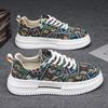 Fashion Ethnic Style Men's Stripe Sneakers Casual Breathable Canvas Shoes Loafers Fashion Trend Male Flats Boards Shoes Tennis Masculino