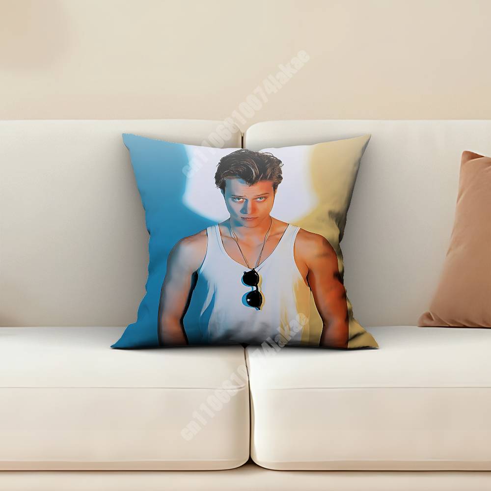 RRudy JJ Maybank PPankow Never Change Pillow Cover Sofa Couch Cushion Case Creative Workspace Accent Home Decor