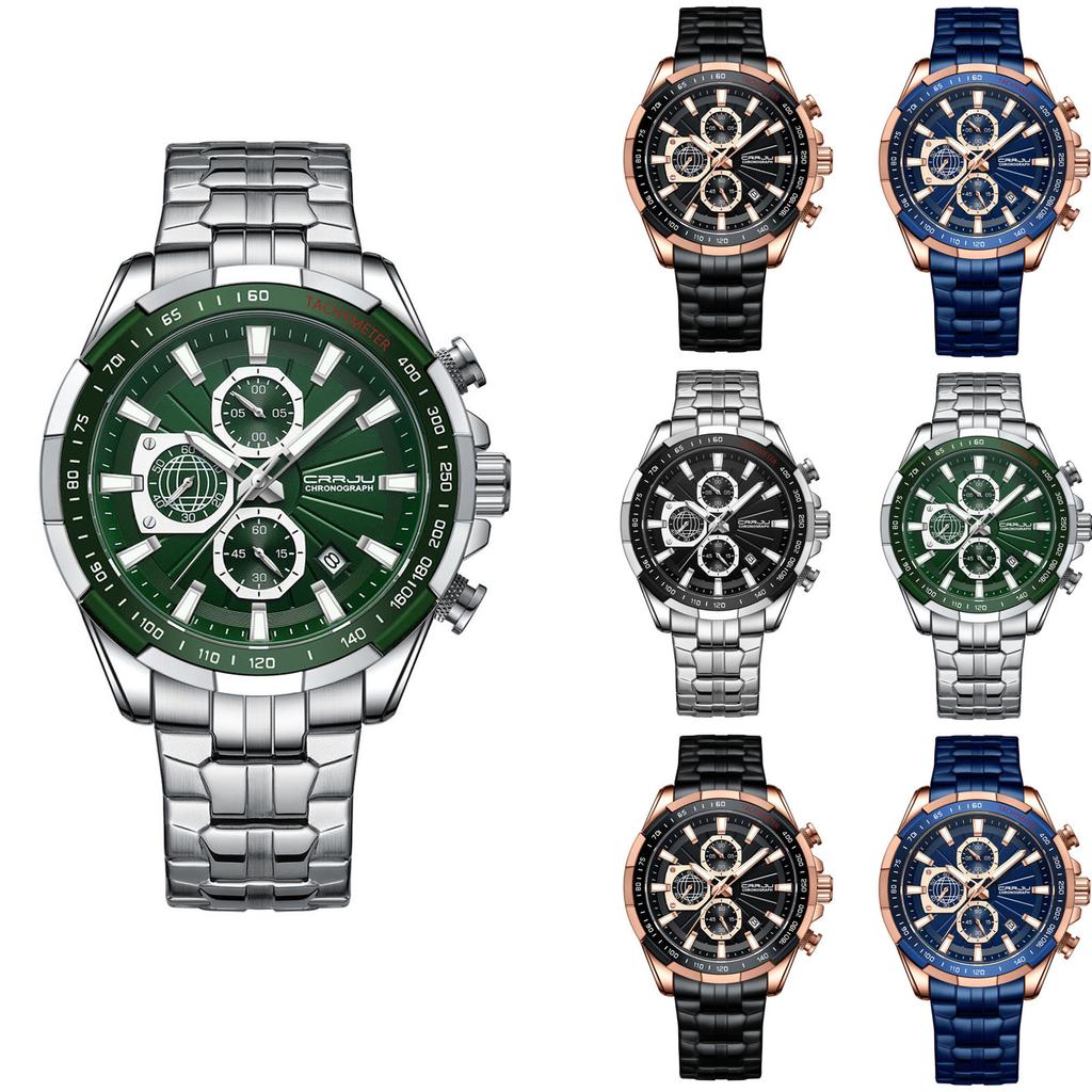 Мужские водонепроницаемые светящиеся наручные часы-будильник для бега