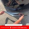 Комплект для модификации переднего бампера Camry: Противоударные полосы, Угловые протекторы, Сплиттер, Губа и Накладка на бампер для 9-го поколения
