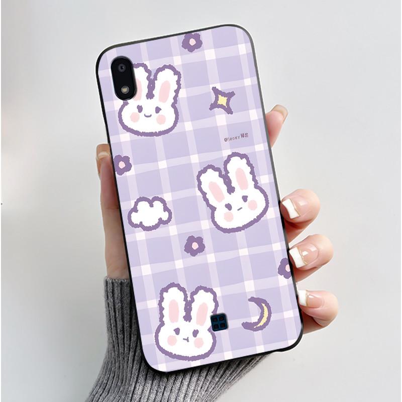 Чехол для LG K20 2019 Чехол Милый Кролик с Сердечками Забавный Мультяшный Ультратонкий Черный Силиконовый Мягкий Чехол для LG K20 (2019) Чехол для телефона