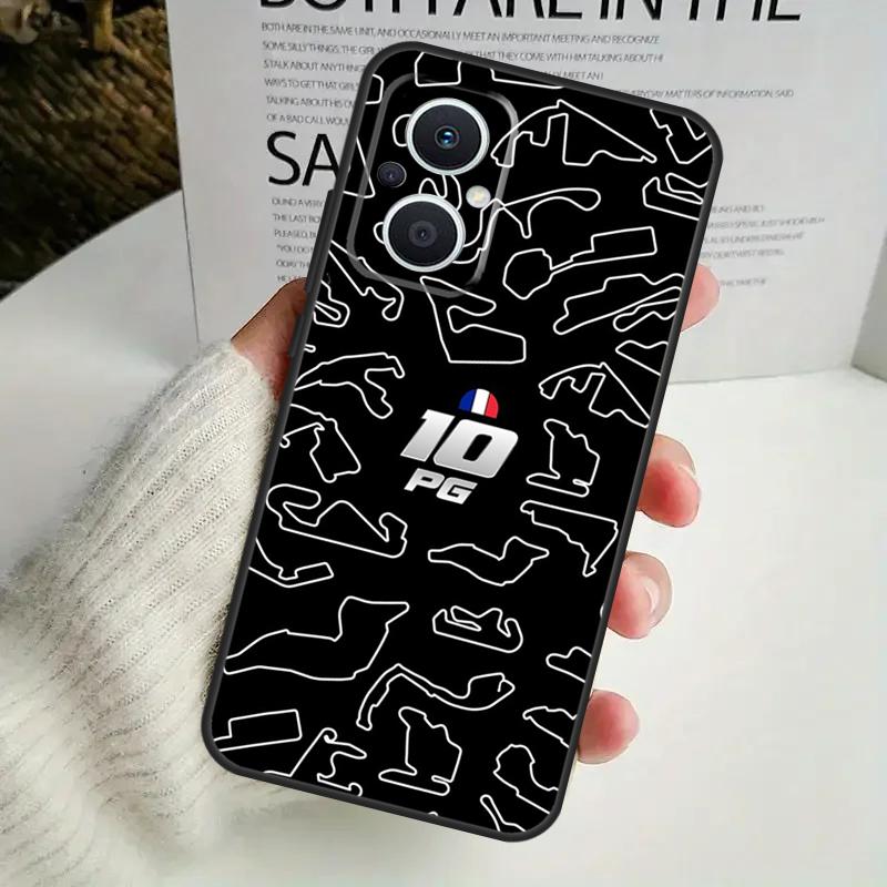 Pierre Gasly 10 F1 Case For OPPO Reno 10 Pro 11F 4 5 6 7 8 Lite 4Z 5Z 8T OPPO Find X2 X3 X5 Lite X6 Pro Cover
