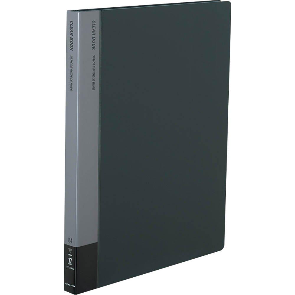 KOKUYO File Clear File Replacement Paper Type B4 12 Sheets Gray Ra-724DM