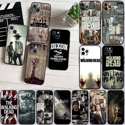Чехол JO55 с изображением «Ходячих мертвецов» для iPhone 7 8 11 12 13 14 15 16 16E XS Pro Max XR X SE Samsung S20 S21 S22 S23 S24 FE Ultra Plus Lite S21S A55
