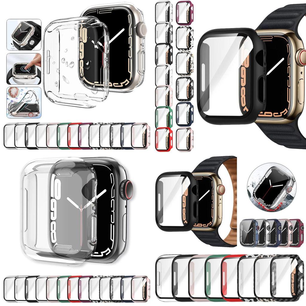 Премиальный ТПУ Бампер Полное Покрытие Для Apple Watch Серии 1-7 Защита от Царапин и Легкая Установка