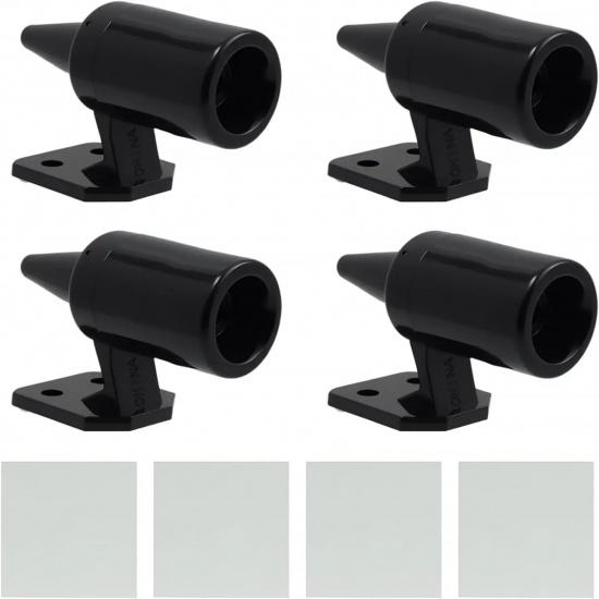 Mini Weather-Resistant Deer Repeller 2/4Pcs Durable Portable Anti-collision Siren Animal Warn Whistles for Vehicle Field Drive