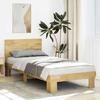 VidaXL Bed Frame with Headboard Without Mattress 75 X 190 Cm 3315727