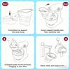 Funnel for Kitchen Aid Mixer, Silicone Funnel Foldable Kitchen Funnels Stand Mixer Attachment, Fits Kitchen Aid Artisan Ksm150 5-Quart Tilt-Head