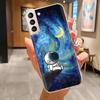 Чехол для телефона Samsung S21 FE Plus Ultra Бабочка Кошка Мягкий силиконовый чехол для Galaxy S21+ S21FE S 21 Защитный Funda Coque