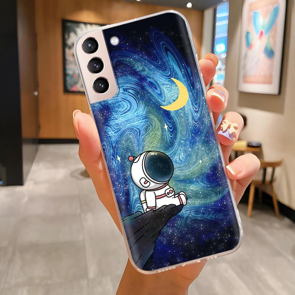Чехол для телефона Samsung S21 FE Plus Ultra Бабочка Кошка Мягкий силиконовый чехол для Galaxy S21+ S21FE S 21 Защитный Funda Coque