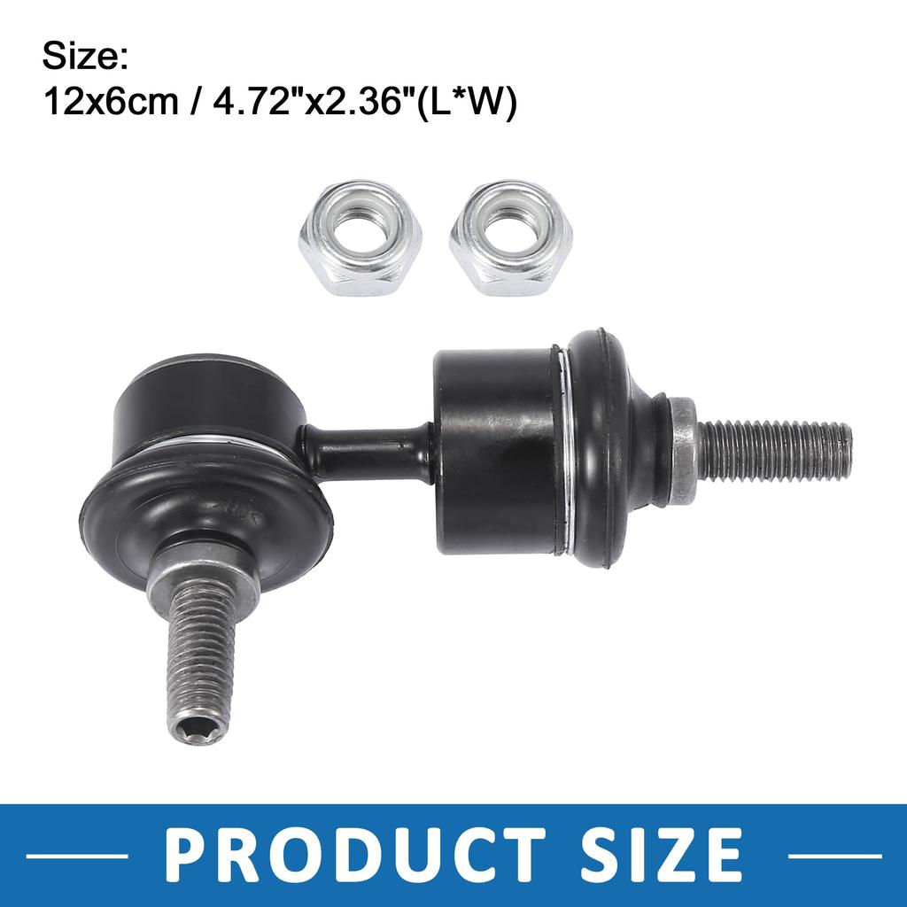 ABSOPRO Rear Stabilizer Sway Bar End Links K80867 BP4K-28-170 for Mazda 3 2004-2013, Black, Set of 2