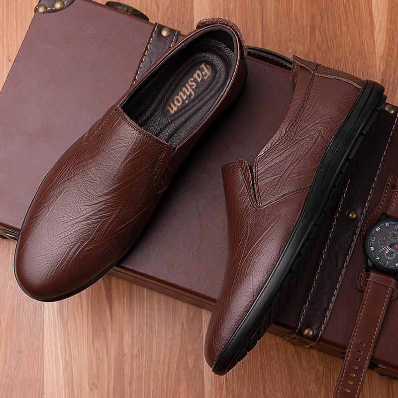 Новые итальянские туфли из натуральной кожи, мужские мокасины, повседневные туфли на плоской подошве, роскошные брендовые мягкие мужские мокасины, удобные туфли-лодочки без застежек