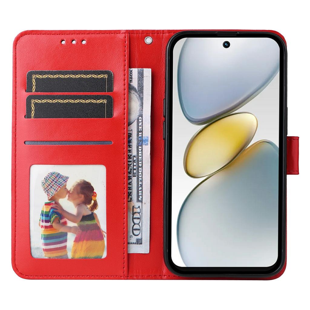 Leather Case for TECNO Spark Go 2025/Spark Go 1/Pop 9 4G Sunflower Imprint Wallet Phone Cover
