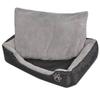 Dog Bed - vidaXL - Size M - Black - Padded - Non-slip - Indoor