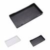 Plastic Pet Drinking Dish Square Shape Reptile Feeder Dish Plastic Feeder Dish Pet Feeding