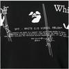 OFF WHITE Узкая рабочая толстовка с капюшоном Толстовка OMBB034E20FLE0031001