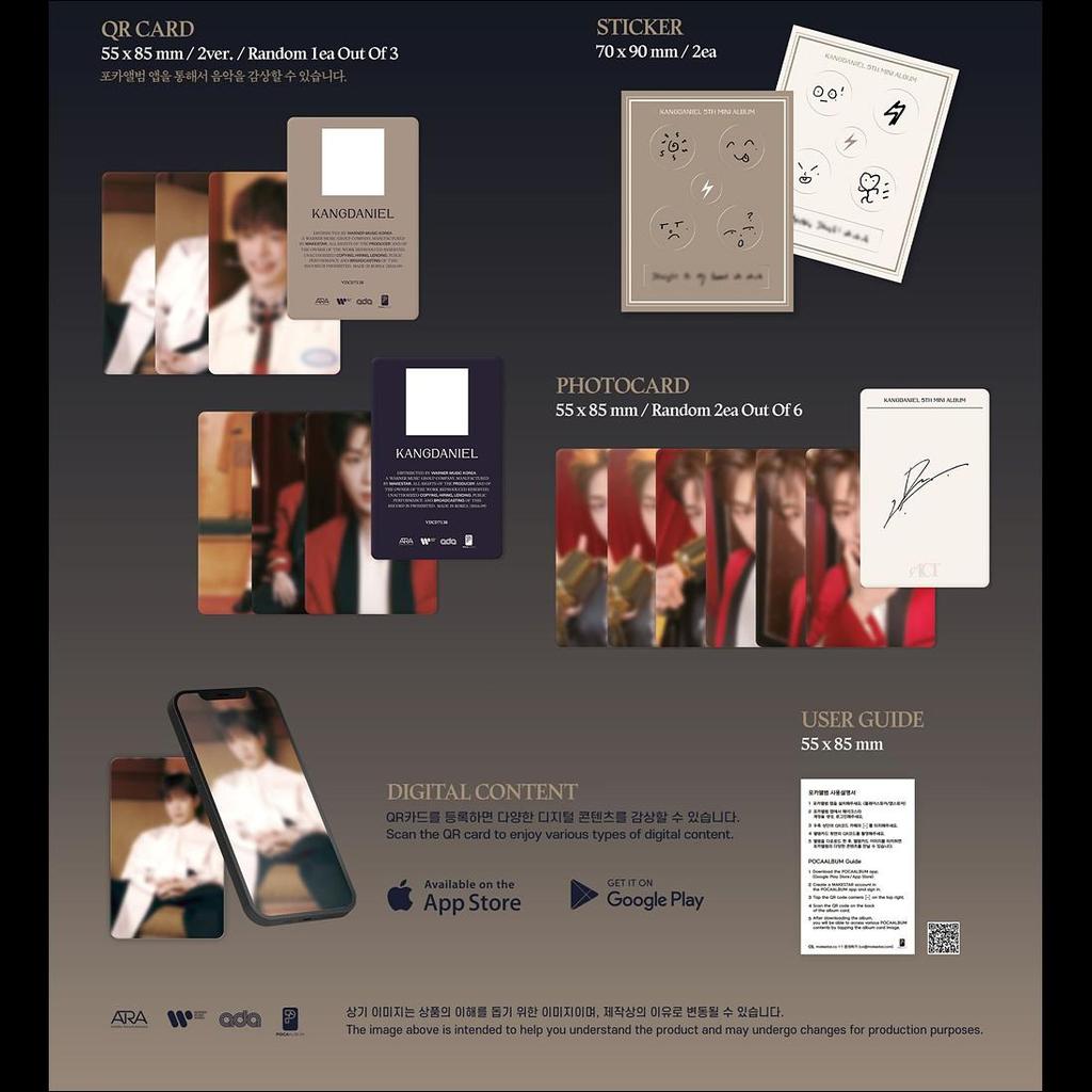 KANGDANIEL - ACT POCA АЛЬБОМ (ВЕРСИЯ А, ВЕРСИЯ Б.)