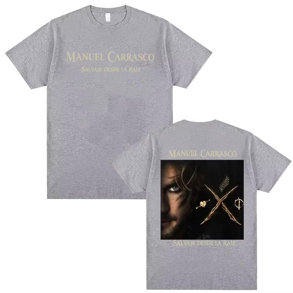Manuel Carrasco Wild From The Root T Shirts Salvaje Desde Ia Raiz 2026 Merch T-shirt Men Women Fashion Trendy Tee