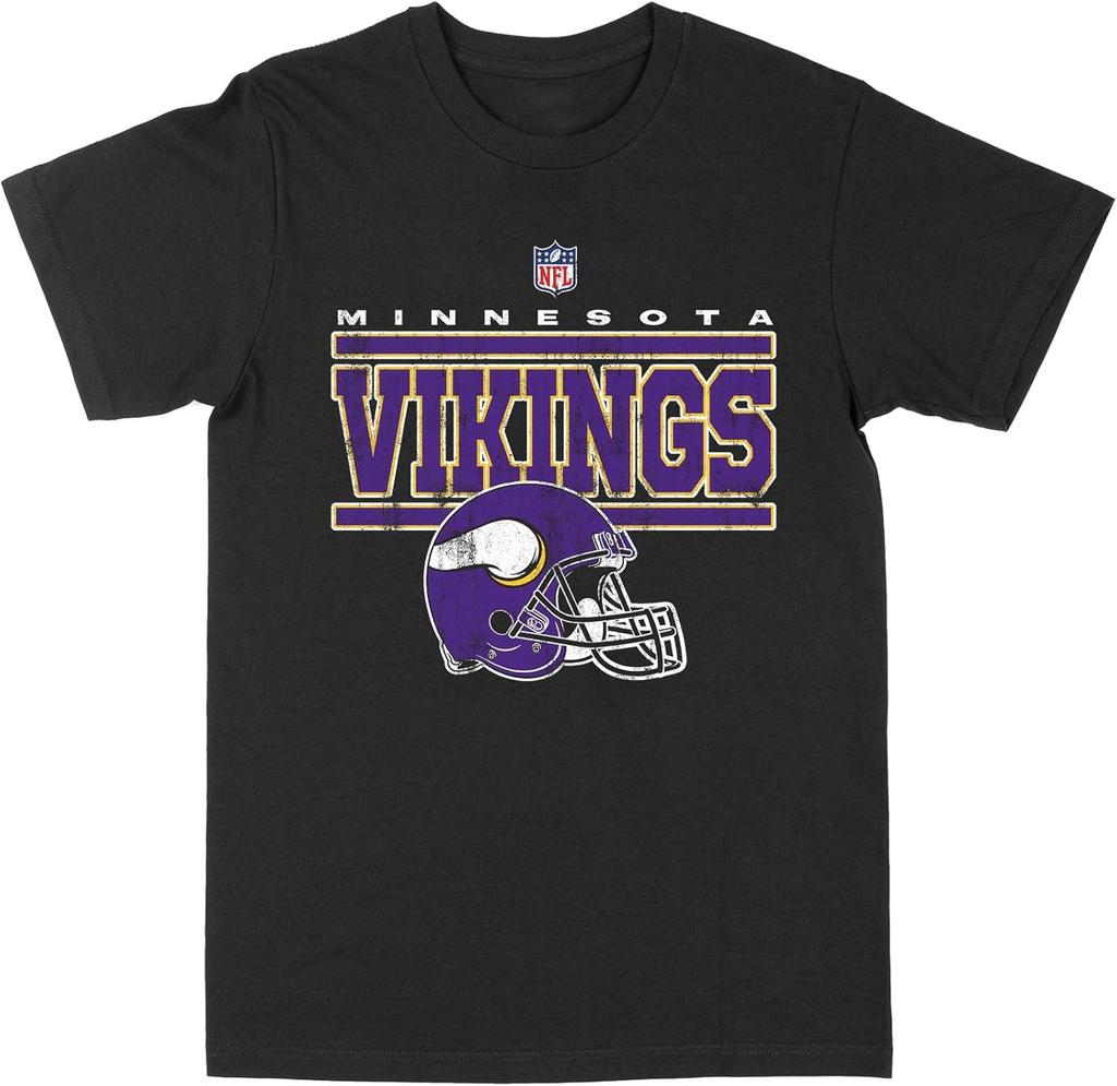Philcos Мужская Мужская Футболка NFL Minnesota Vikings Футболка(1)