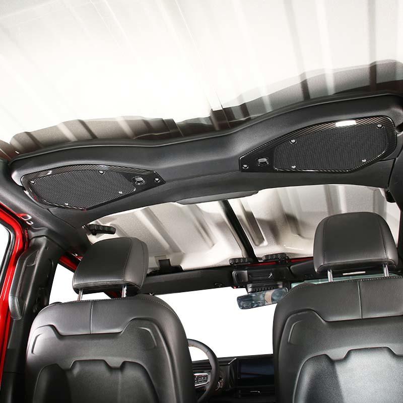 Автомобильный рожок на крышу, украшение, наклейка, наклейка для Jeep Wrangler JL для JT Gladiator 2024 Up, аксессуары для интерьера из АБС-пластика