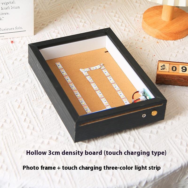 Набор фоторамок-лайтбоксов со светодиодной подсветкой для современного домашнего декора, преображает эскизы волшебством цветного света