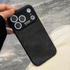 Vintage Denim Jeans Washed Color Phone Case For iPhone 17 16 15 14 13 Pro Max Camera Protection Shockproof Matte Cover Funda