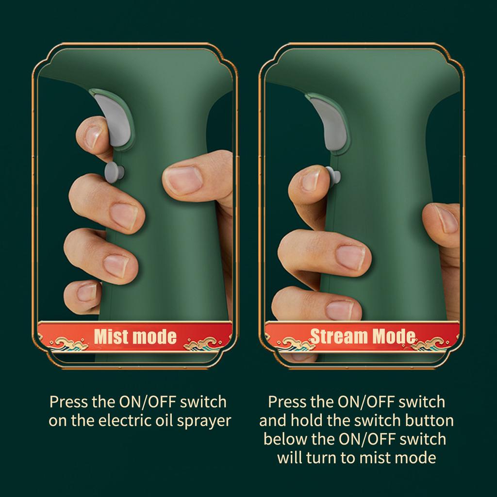 Автоматический распылитель оливкового масла на 240 мл с 2 режимами регулируемого потока, многоразовый распылитель, USB-дозатор масла