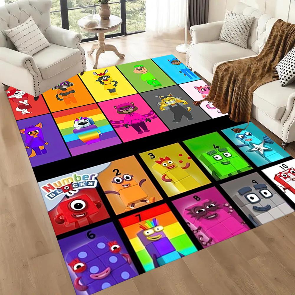 Numberblocks Floor Rug Office Rug Perfect For Playrooms Living Rooms Dining Room Game Room Antislip Rug Office Home Decor Gift For Festivals