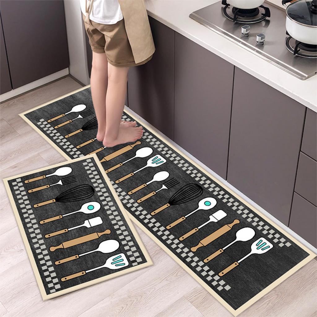 Fashion Simple Nordic Style Kitchen Mat Carpet House Hold Carpet Modern Home Decor