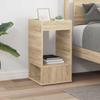 Side Table Sonoma Oak 30 x 30 x 56 cm Engineered Wood