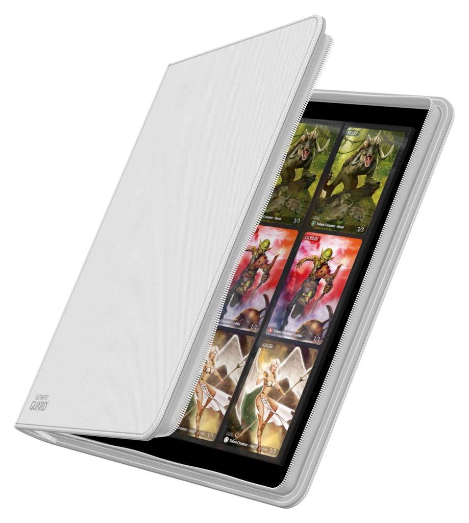 Ultimate Guard QuadRow ZipFolio XenoSkin White 24-карманный