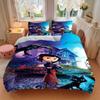 Spooky Night Adventure Print 3Pcs Bedding Setduvet Cover With 2 Bedropillowcase Home Birthday Gift