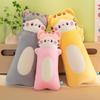 Новая японская плюшевая игрушка-кукла спящий кот, милая толстая домашняя кошка, кукла-кровать, длинная подушка для дивана