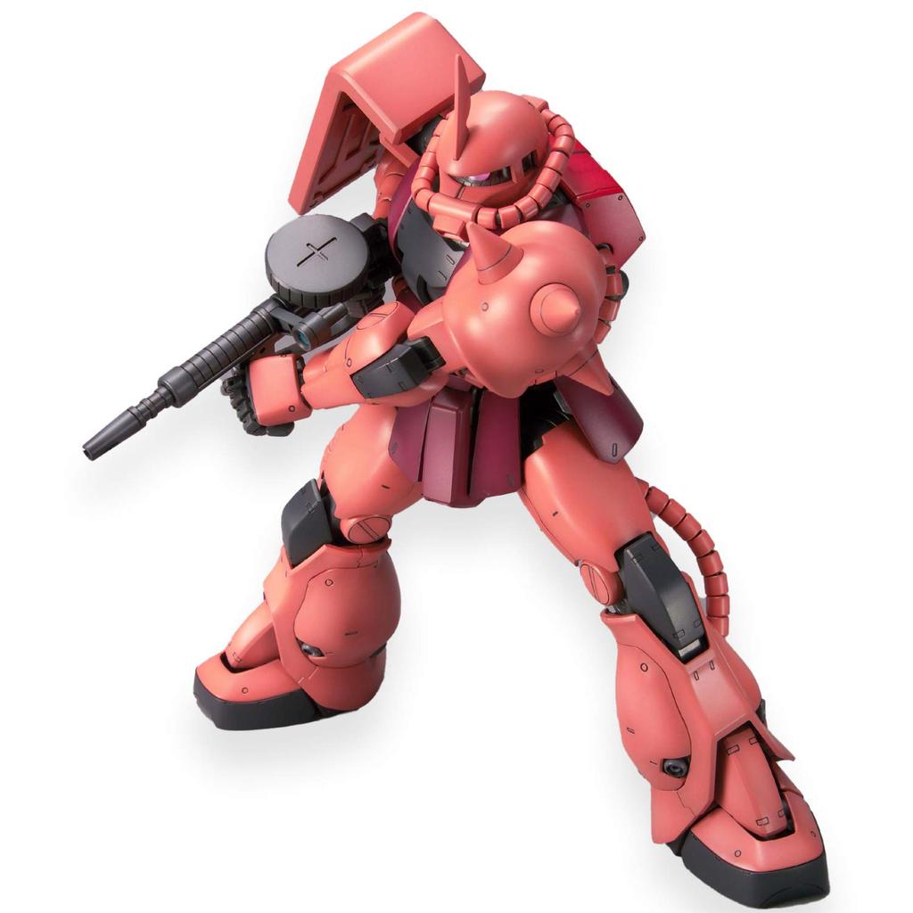 Ганпла MG Костюм Char Zaku II 1/100 MS-06S Версия Азнабля 2.0 (Мобильный Гандам)