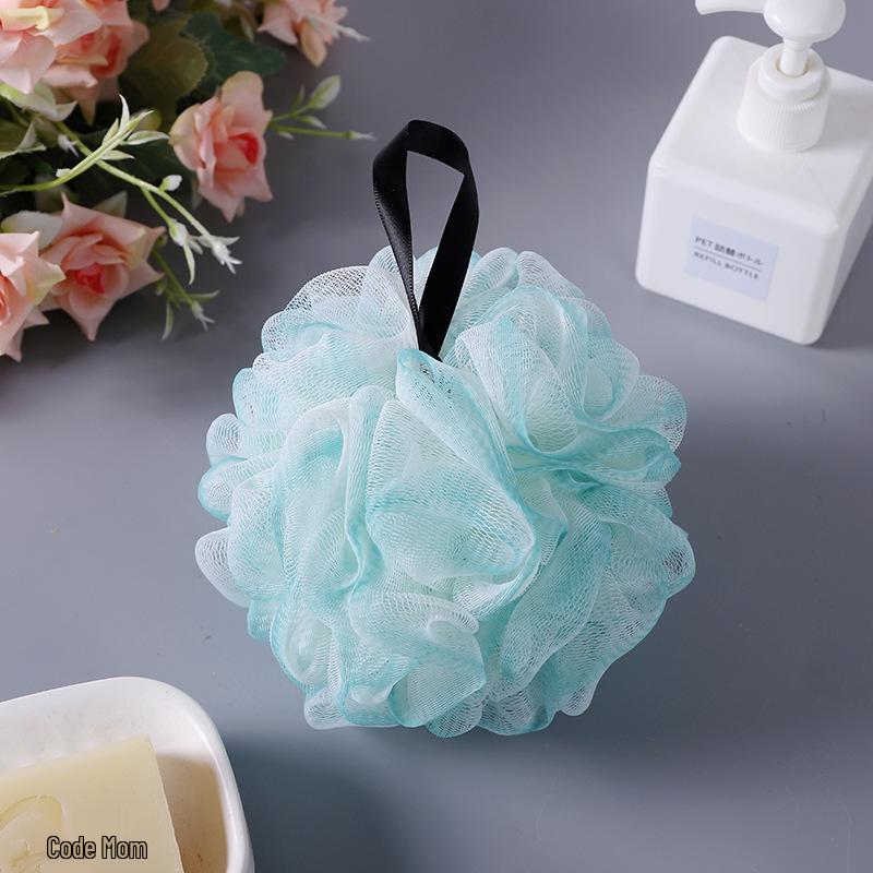 Мужская отшелушивающая мочалка для душа: Сетчатая мочалка в форме цветка