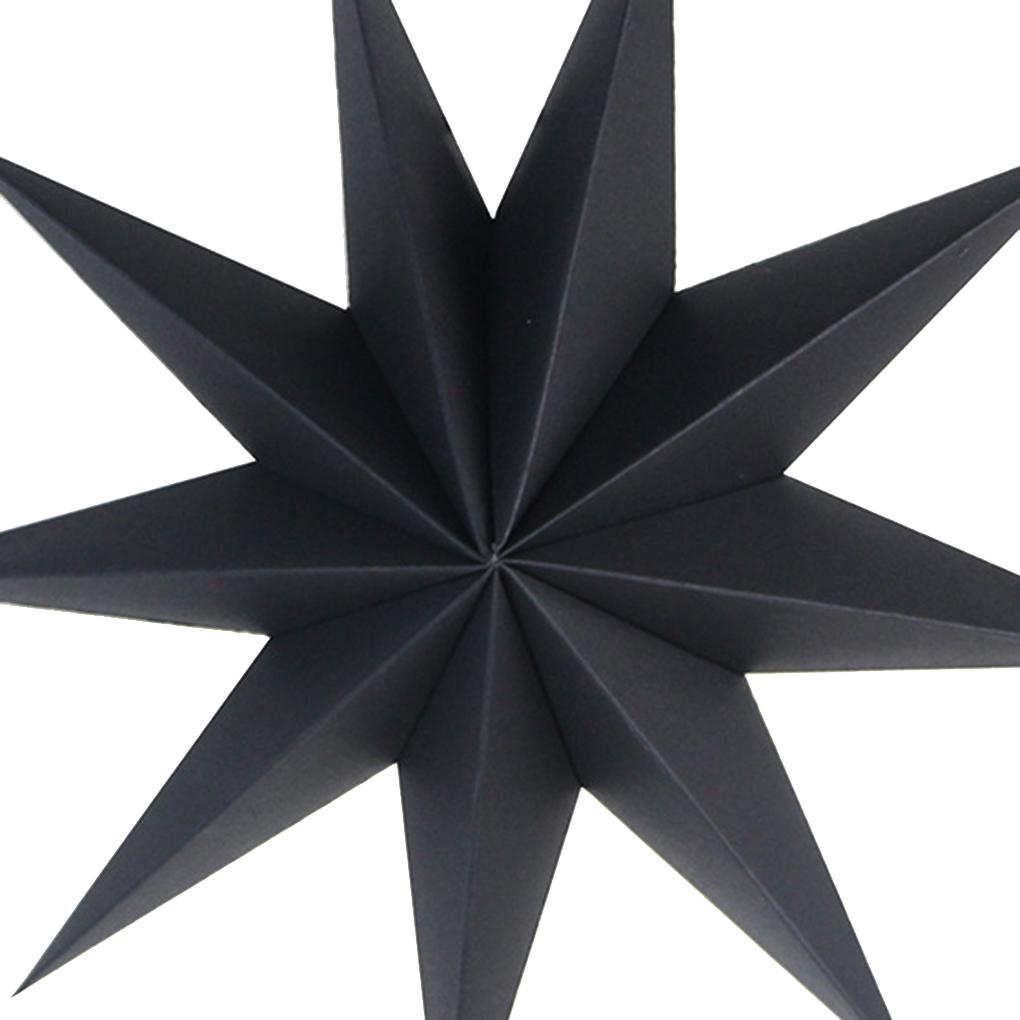 Девятиугольная звезда своими руками сложенная подвесная бумажная звезда рождество свадьба день рождения украшение окна дома