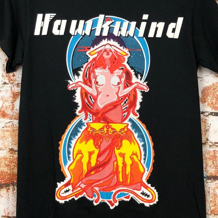VTG Hawkwind band T-Shirt Tee Unisex Adult Size S to 5XL KB043