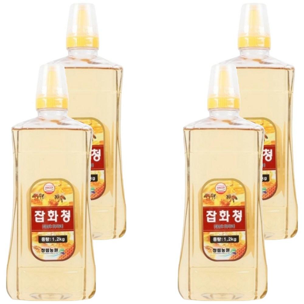 Cheonglim Foods Soul Baekseo Общий магазин Сироп Мед, выращенный на сахаре, Кулинарное Кафе Бытовое Использование 4 шт. 1,2 кг
