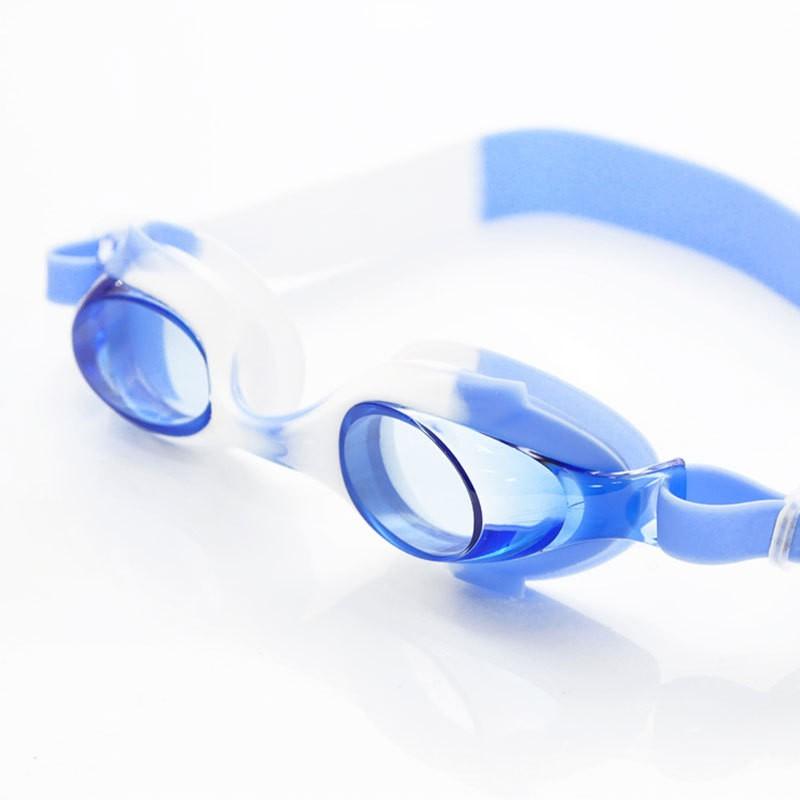 Kids Swimming Goggles Boys Girls Anti-Fog Clear Vision Pool Beach Swim Gear PVC Lens Multi-Color Random